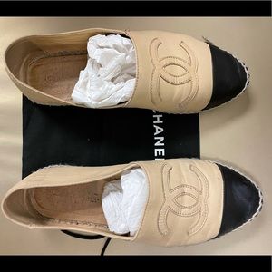 Chanel espadrilles size 40.